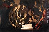 Georges de La Tour The Payment of Dues painting